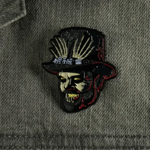 Trick Or Treat Studios Candy Corn - Dr. Death Enamel Pin