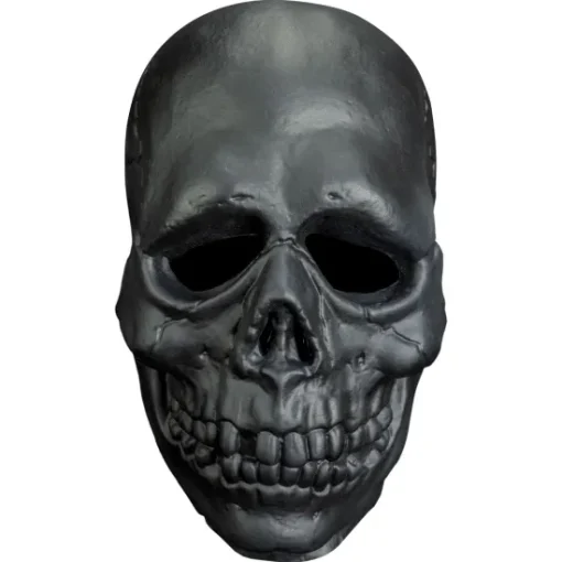 Trick Or Treat Studios Don Post - Black Skull Mask (Vinyl)