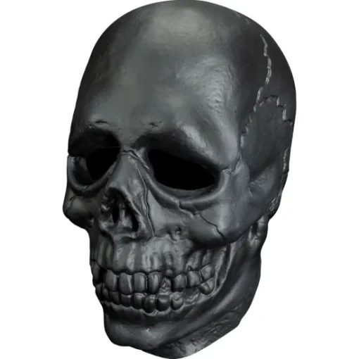 Trick Or Treat Studios Don Post - Black Skull Mask (Vinyl)