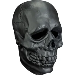 Trick Or Treat Studios Don Post - Black Skull Mask (Vinyl)