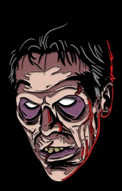 Trick Or Treat Studios EVIL DEAD 2 - EVIL ASH ENAMEL PIN