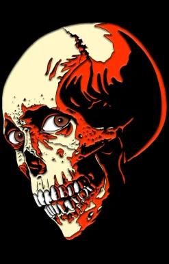 Trick Or Treat Studios EVIL DEAD 2 - Poster Skull ENAMEL PIN