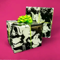 Trick Or Treat Studios Ghostbusters - Black & White Wrapping Paper