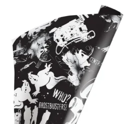 Trick Or Treat Studios Ghostbusters - Black & White Wrapping Paper