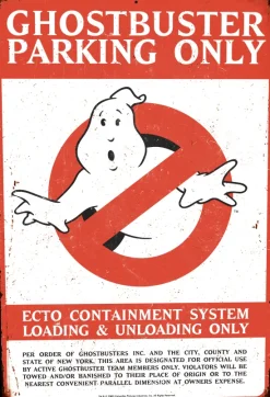 Trick Or Treat Studios Ghostbusters - Parking Metal Sign
