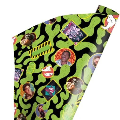 Trick Or Treat Studios Ghostbusters - Retro Cheese Wrapping Paper
