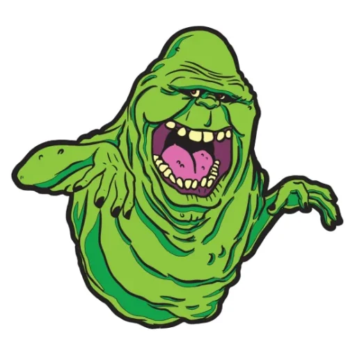 Trick Or Treat Studios Ghostbusters - Slimer Glow in the Dark Enamel Pin