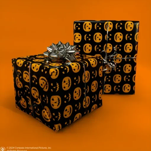 Trick Or Treat Studios Halloween (1978) - Pumpkin Wrapping Paper
