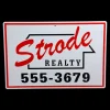 Trick Or Treat Studios Halloween 1978 - Strode Realty Metal Sign