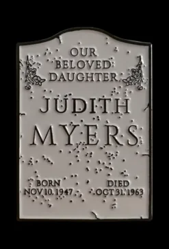 Trick Or Treat Studios Halloween - Judith Myers Tombstone Enamel Pin