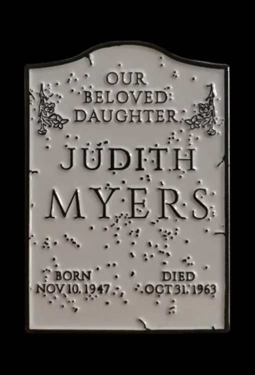 Trick Or Treat Studios Halloween - Judith Myers Tombstone Enamel Pin