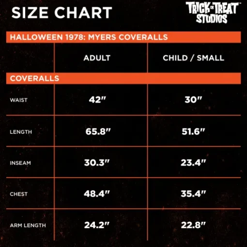 Trick Or Treat Studios Halloween - Michael Myers Adult Coveralls