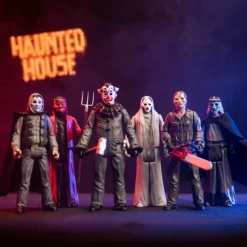 Trick Or Treat Studios Haunt- Ghost & Zombie - 3.75" Figure 2 Pack