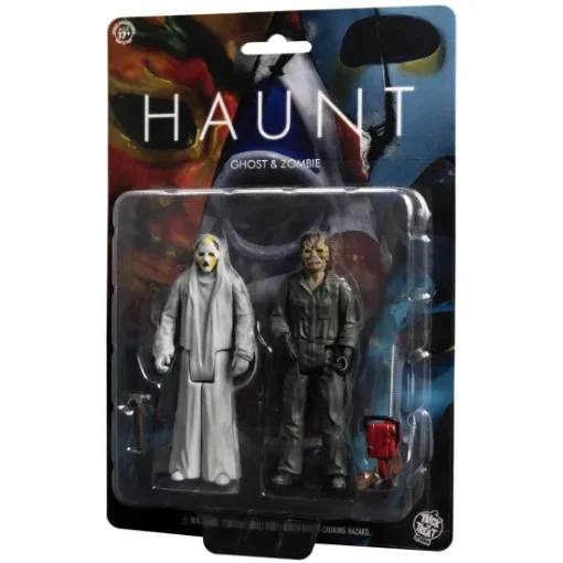 Trick Or Treat Studios Haunt- Ghost & Zombie - 3.75" Figure 2 Pack