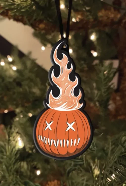 Trick Or Treat Studios Holiday Horrors - Trick 'r Treat Sam O'Lantern Pumpkin Metal Ornament