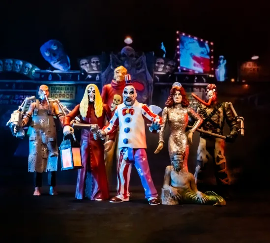 house_of__corpses__drille_SKUctszK6150d_5.webp Trick Or Treat Studios House of 1000 Corpses - Driller Killer Doctor Satan - 5" Action Figure