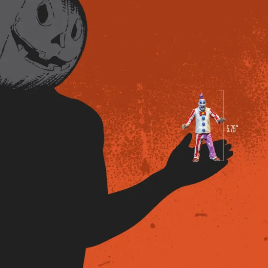 house_of__corpses__finger_SKU5mJMWKgshd_5.webp Trick Or Treat Studios House of 1000 Corpses - Finger Lickin' Pistol Whippin' Captain Spaulding - 5" Action Figure