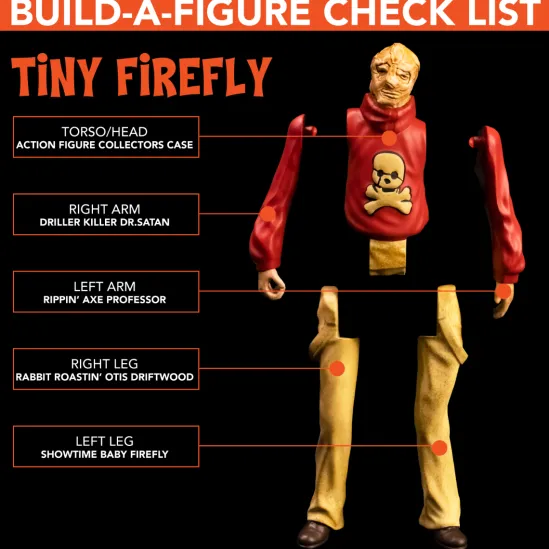 Trick Or Treat Studios House of 1000 Corpses - Rabbit Roastin' Otis Driftwood - 5" Action Figure