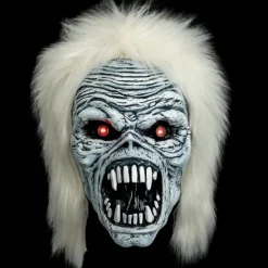 Trick Or Treat Studios Iron Maiden - Bass Beast Mask with Light Up Eyes (Vinyl)