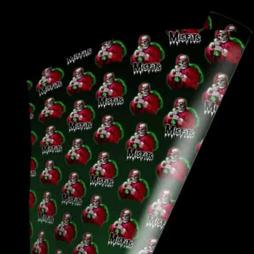 Trick Or Treat Studios Misfits - Crimson Cringle Wrapping Paper