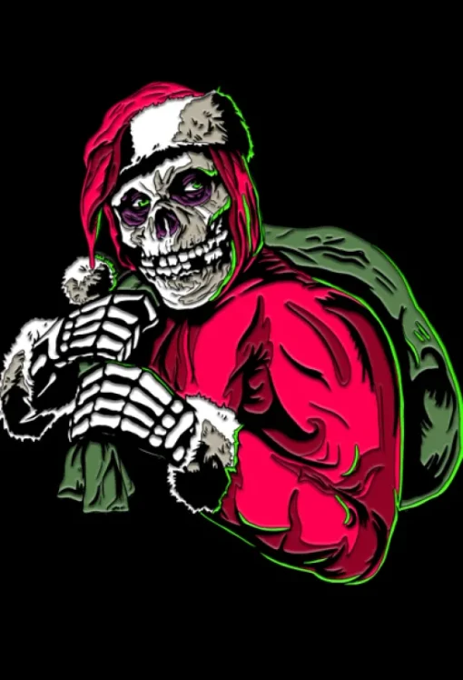 Trick Or Treat Studios Misfits - Holiday Fiend Enamel Pin