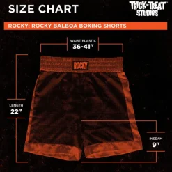 Trick Or Treat Studios Rocky Balboa Boxing Trunks