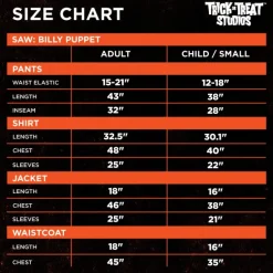 Trick Or Treat Studios SAW - Billy Puppet Adult Costume