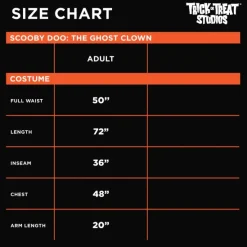 Trick Or Treat Studios Scooby Doo - The Ghost Clown Costume