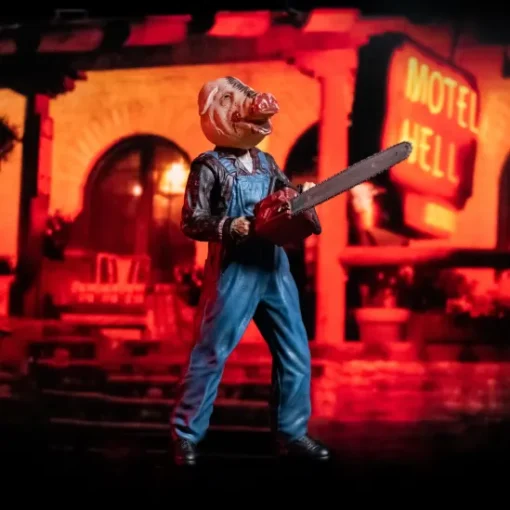 Trick Or Treat Studios Scream Greats - Motel Hell - Farmer Vincent 8" Figure