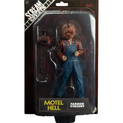 Trick Or Treat Studios Scream Greats - Motel Hell - Farmer Vincent 8" Figure