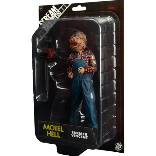 Trick Or Treat Studios Scream Greats - Motel Hell - Farmer Vincent 8" Figure