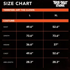 Trick Or Treat Studios Terrifier - Art the Clown Costume