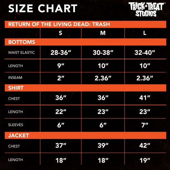 Trick Or Treat Studios The Return of the Living Dead - Trash Costume