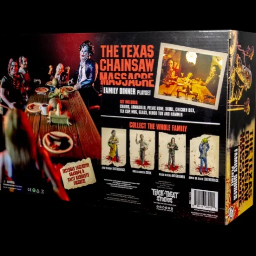 Trick Or Treat Studios The Texas Chainsaw Massacre (1974) - Dinner Scene Playset