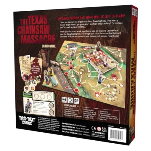 Trick Or Treat Studios The Texas Chainsaw Massacre Board Game