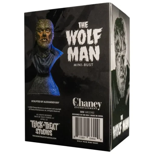 Trick Or Treat Studios The Wolf Man Mini Bust
