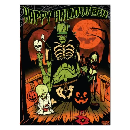 Trick Or Treat Studios Toxictoons - Happy Halloween 500 Piece Jigsaw Puzzle