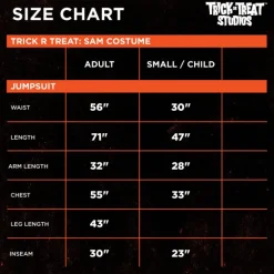 Trick Or Treat Studios Trick r Treat SAM Costume