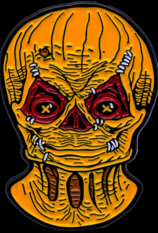 Trick Or Treat Studios Trick r Treat Sam Unmasked - Enamel Pin